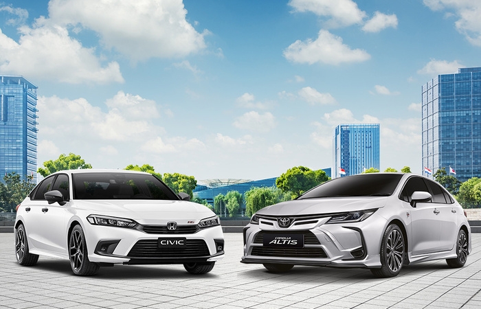 Tháng 11/2024: Toyota Corolla Altis, Honda Civic ế nhất phân khúc sedan hạng C