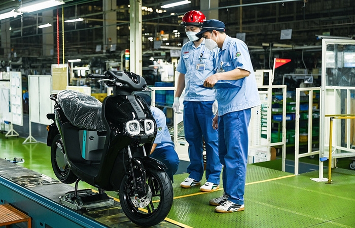 Yamaha Việt Nam chính thức sản xuất động cơ xe máy xuất khẩu sang Thái Lan