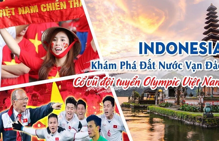 Các tour 'khẩn cấp' sang Indonesia cổ vũ Olympic Việt Nam gần như kín chỗ