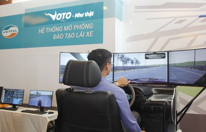 Viettel ra mắt hệ thống mô phỏng đào tạo lái xe chuẩn quốc tế