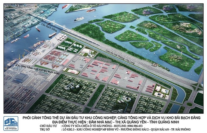 Quảng Ninh đón thêm khu công nghiệp Bạch Đằng nghìn tỷ,  quy mô 176ha