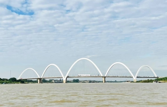 Cầu vòm thép cao nhất Việt Nam chính thức đi vào hoạt động