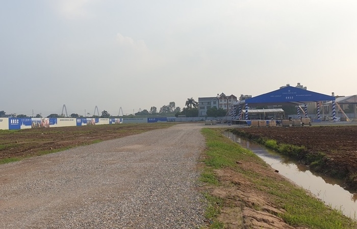 Cận cảnh khu đất xây Tháp tài chính 108 tầng ở Hà Nội trước ngày khởi công