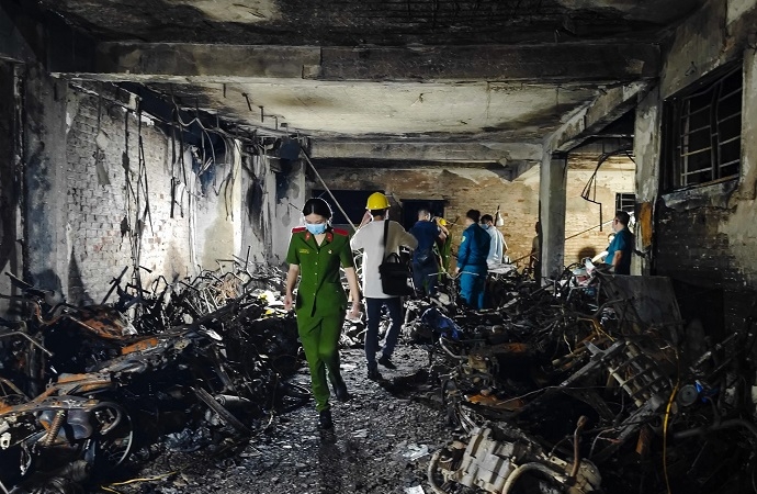 Vụ cháy chung cư mini: Quan chức Bộ Xây dựng chỉ ra sai phạm khiến 56 người chết