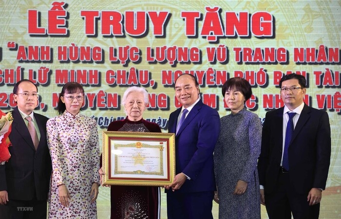 'Người buôn tiền lịch sử' Lữ Minh Châu được truy tặng danh hiệu Anh hùng lực lượng vũ trang