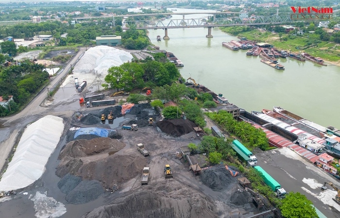 Cận cảnh Cảng Việt Trì, dự án vi phạm CPH đang bị cơ quan công an điều tra