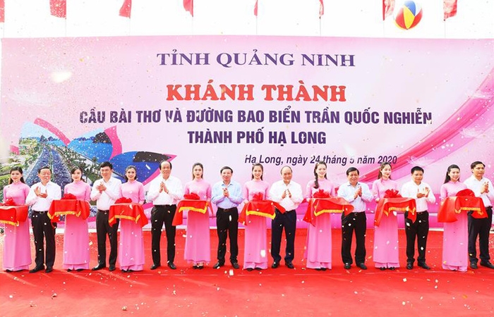 Quảng Ninh khánh thành đường bao biển Trần Quốc Nghiễn 1.726 tỷ đồng