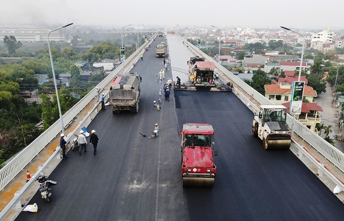 Khánh thành và thông xe dự án sửa chữa cầu Thăng Long vào ngày 7/1