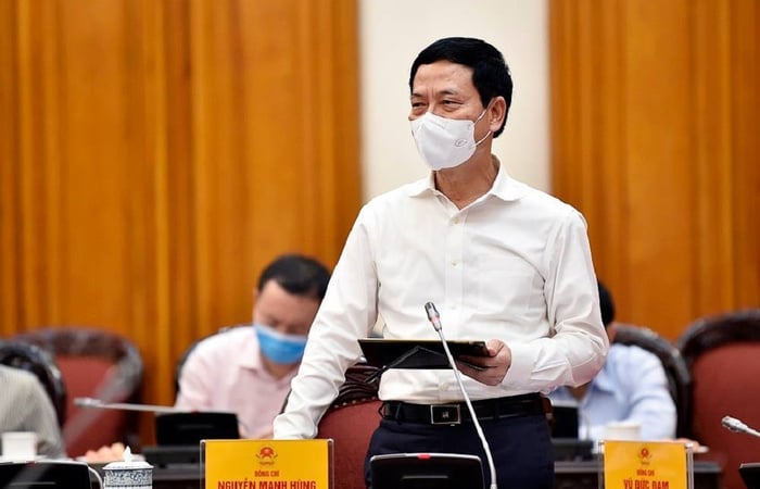 Bộ trưởng Nguyễn Mạnh Hùng: 'Dữ liệu cá nhân sau 1 tháng lưu trữ thì xoá để người dân yên tâm'