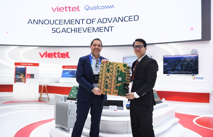 Viettel và Qualcomm sản xuất thành công thiết bị thu phát sóng 5G
