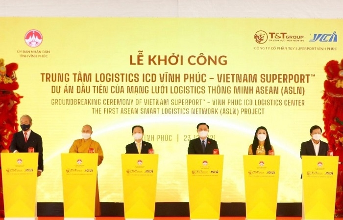 T&T Group và đối tác Singapore khởi công ‘siêu cảng’ đầu tiên của mạng lưới logistics thông minh ASEAN
