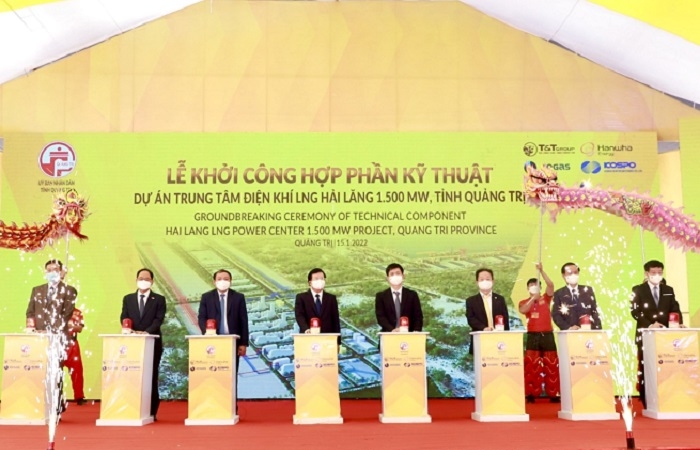 T&T Group và đối tác hàn quốc khởi công dự án điện khí 2,3 tỷ USD tại Quảng Trị