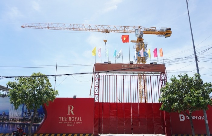 Toàn cảnh dự án The Royal Đà Nẵng từng làm nứt đường trong lúc thi công