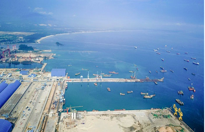 Hòa Phát muốn làm 2 bến cảng rộng 18 ha tại Khu cảng Dung Quất I