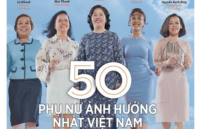 Forbes công bố 50 phụ nữ ảnh hưởng nhất Việt Nam năm 2019