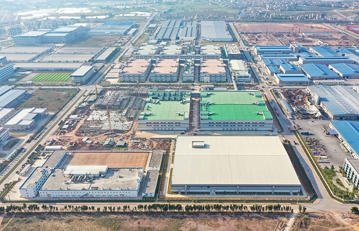 KCN Quang Châu - nơi đặt 'đại bản doanh' nhà sản xuất lớn của Apple mở rộng thêm 90,5 ha