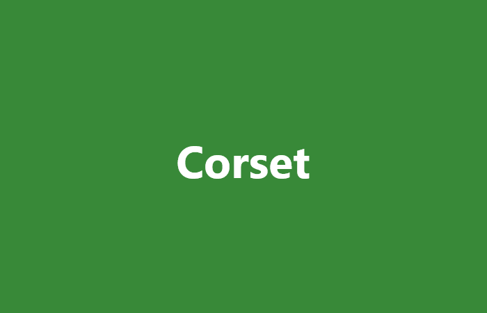 Corset là gì?