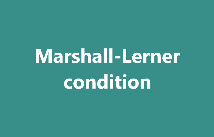 Điều kiện Marsahall - Lerner là gì?