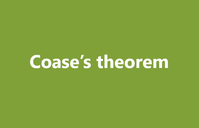 Định lý Coase là gì?