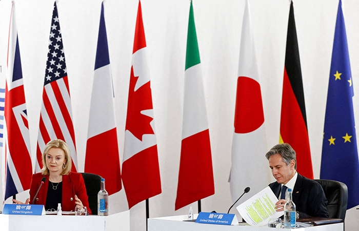 G7 lo ngại về các chính sách kinh tế 'cưỡng chế' của Trung Quốc