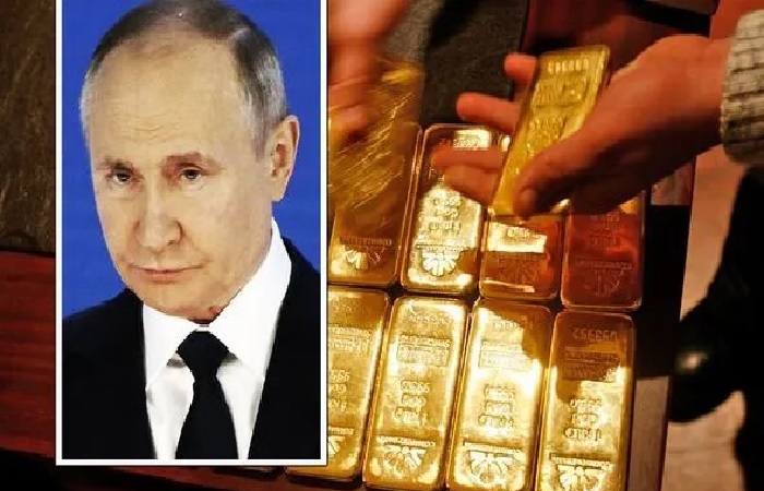 Kho vàng 68 tấn vàng của Nga: Quân bài của TT Putin khiến phương Tây trở tay không kịp