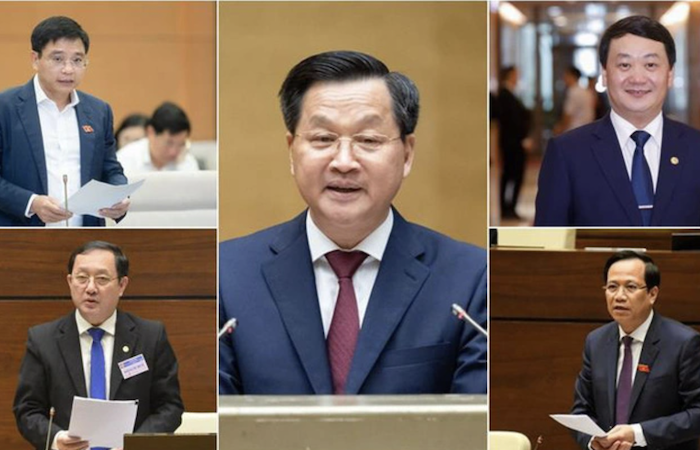 Phó thủ tướng Lê Minh Khái cùng bốn Bộ trưởng trả lời chất vấn