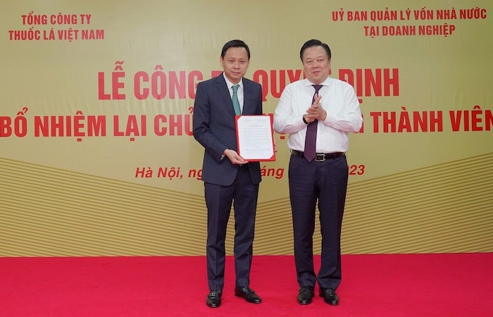 Ông Hồ Lê Nghĩa được bổ nhiệm lại làm Chủ tịch Hội đồng thành viên Vinataba