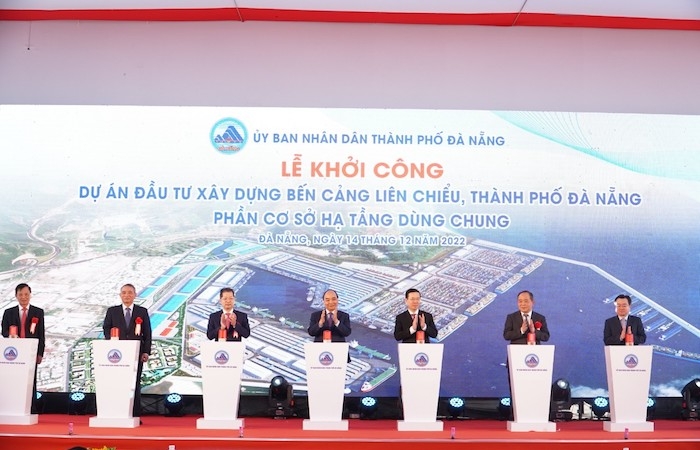Cảng Liên Chiểu chính thức khởi công, Shizen Nami kết nối cửa ngõ quốc tế miền Trung