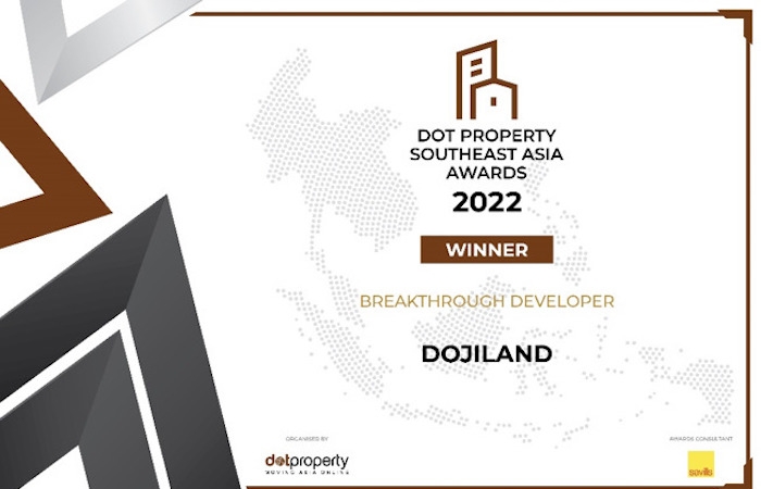 DOJILAND được vinh danh nhà phát triển BĐS đột phá Đông Nam Á năm 2022