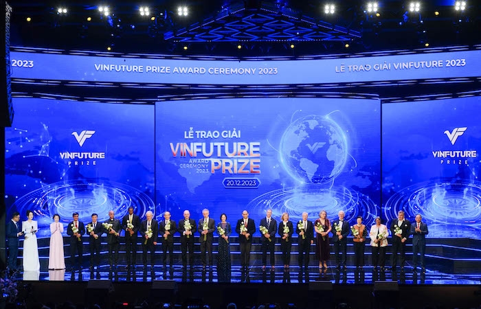 Giải thưởng VinFuture 2023 vinh danh 4 công trình khoa học ‘Chung sức toàn cầu’