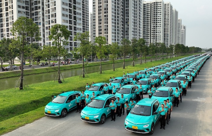 Taxi xanh SM bắt đầu hoạt động tại TP. HCM từ ngày 30/4/2023