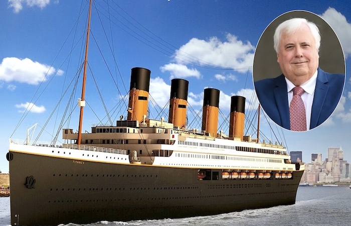 Tỷ phú người Úc đóng tàu Titanic II với khát vọng 'mang lại hòa bình'