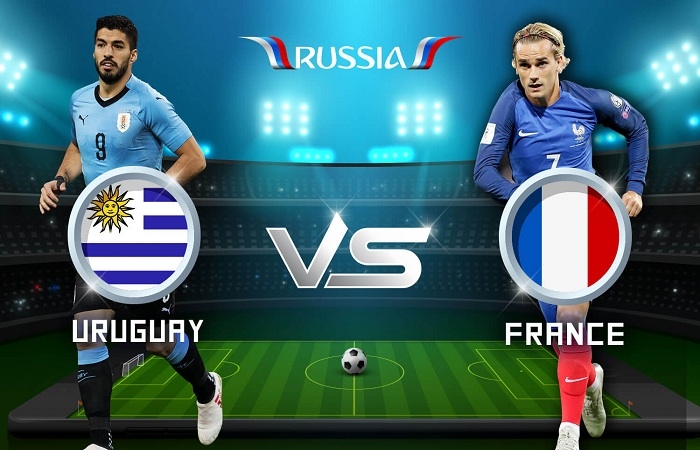 Kết quả trận Uruguay và Pháp ngày 6/7: Gà trống gáy vang