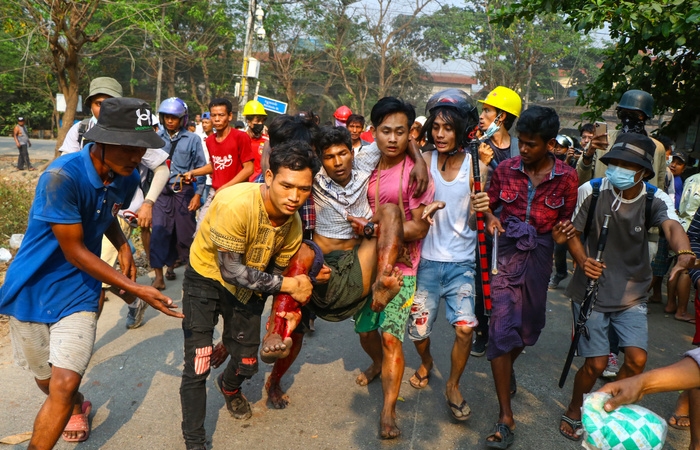 Biểu tình Myanmar: 149 người tử vong, hàng trăm người vượt biên sang Ấn Độ