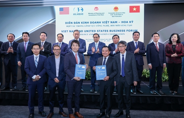 Doanh nghiệp Việt – Mỹ ký loạt thỏa thuận hợp tác trong lĩnh vực công nghệ