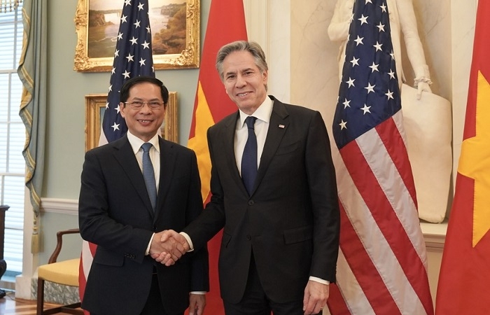 Bộ trưởng Ngoại giao Bùi Thanh Sơn tới Mỹ đối thoại với người đồng cấp Antony Blinken