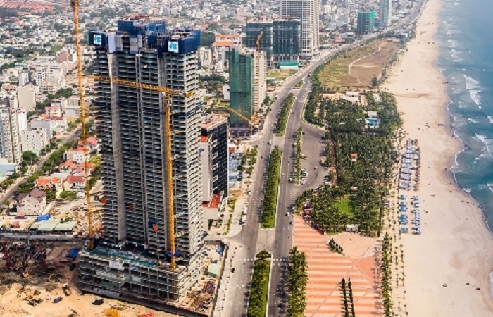 Hòa Bình cất nóc tòa nhà cao nhất Đà Nẵng và ký hợp tác với Hưng Lộc Phát