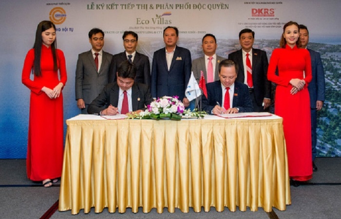 DKRS và Cửu Long ký kết phân phối dự án Eco Villas