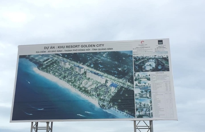 Dự án khu resort Golden City Quảng Bình: Om đất đến bao giờ?