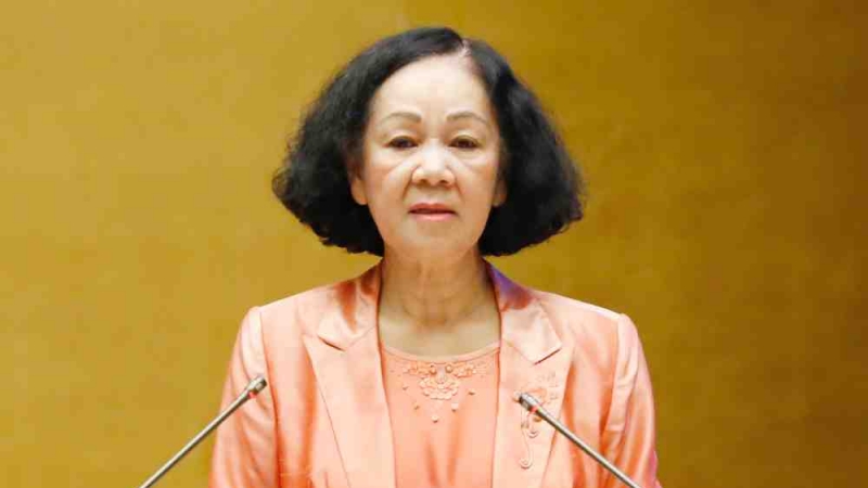 Bà Trương Thị Mai thôi giữ các chức vụ, nghỉ công tác