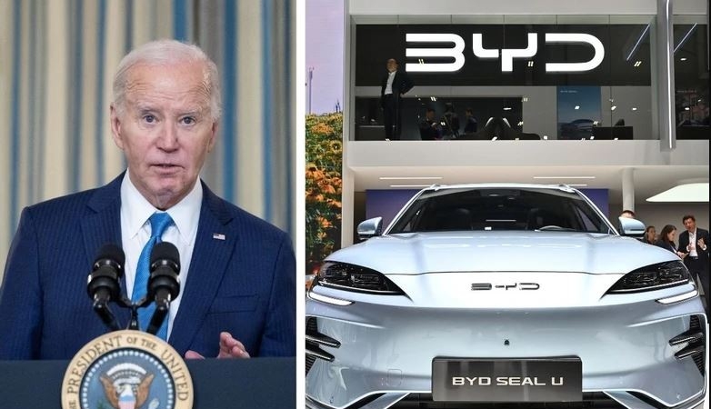 Tổng thống Mỹ Biden sắp công bố mức thuế 100% lên xe điện Trung Quốc