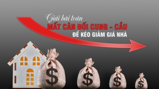 Giải bài toán mất cân đối cung – cầu để kéo giảm giá nhà