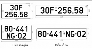 Nhận diện màu sắc, seri, ký hiệu biển số xe của cơ quan, tổ chức, cá nhân từ 1/1/2025