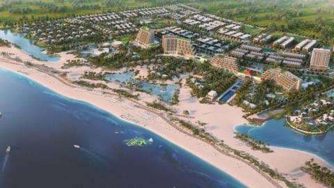 Bình Thuận: DRH Holdings sử dụng cát mặn để san lấp mặt bằng tại dự án Lạc Việt