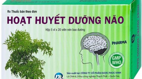 Thu hồi toàn quốc thuốc hoạt huyết dưỡng não của Công ty Phúc Vinh