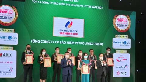 PJICO 6 năm liên tiếp lọt vào tốp đầu bảo hiểm uy tín