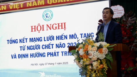 Năm 2024 tiếp nhận 41 ca hiến tạng, gấp 4 lần 2023