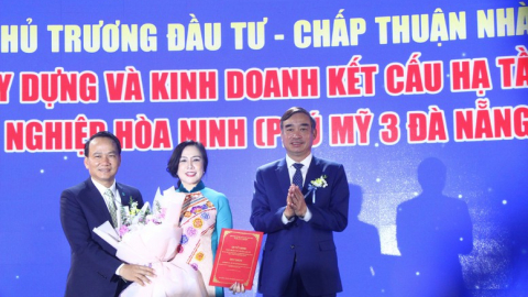 Đà Nẵng: Khởi động dự án KCN Hòa Ninh tổng mức đầu tư hơn 6.200 tỷ đồng