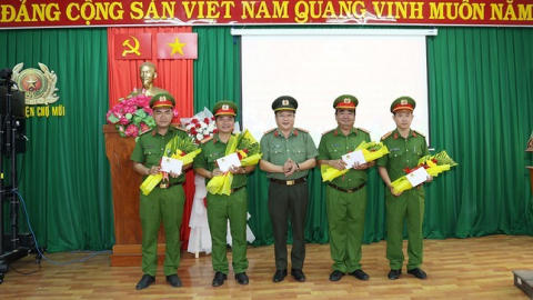 Thưởng nóng lực lượng phá nhanh vụ án bà bán bún riêu giết ông giao thịt heo