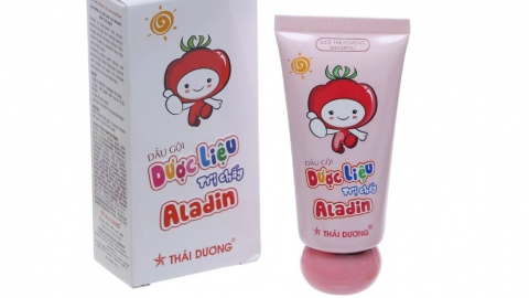 Thu hồi lô dầu gội Aladin không đạt chất lượng của Sao Thái Dương